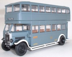 Kids 1:76 Scale Alloy Made Double Decker Bus Model