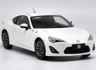 1:18 Scale Orange / White Diecast Toyota GT 86 Model