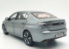 1:18 Scale Gray Diecast 2022 Peugeot 408 Car Model