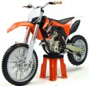 Black-Orange 1:12 Scale Diecast KTM 350 SX-F Motorcycle