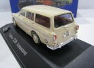 1:43 Scale Atlas Creamy White Diecast Volvo 220 Amazon Model