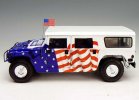 Blue 1:18 Scale EXOTO Diecast Hummer H1 Model