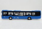 Blue 1:43 Scale Diecast KAMAZ City Bus Model