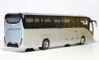 NOREV Silver 1:43 Scale Diecast Iveco Coach Bus Model