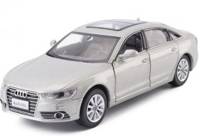 Black /White / Silver /Red Kids 1:32 Scale Diecast Audi A6L Toy