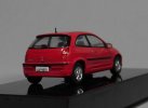 Red 1:43 Scale IXO Diecast 2000 Chevrolet Celta 1.0 Model