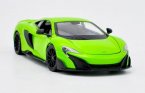 1:24 White / Green / Red Welly Diecast McLaren 675LT Model