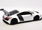 Kids 1:24 Scale White / Silver R/C Audi R8 LMS Toy