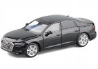 Kids White / Black / Blue 1:32 Scale Diecast Audi A6 Car Toy