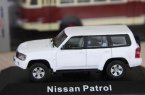 White 1:43 Scale Diecast Nissan Patrol Model