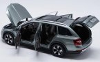 Brown / Gray / White 1:18 Scale Diecast Skoda Octavia Model