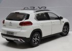 White / Brown 1:18 Scale Diecast Citroen C3-XR Model