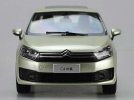 1:18 Scale White / Golden / Brown Diecast Citroen C4 Model