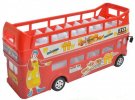 Large Scale Red Kids Electric London Double-decker Bus Toy