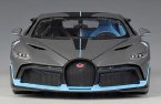 Deep Gray 1:18 Scale Bburago Diecast Bugatti Divo Model