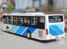 1:64 Blue-White NO.503 Diecast Sunwin City Bus Model