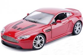 1:24 Black / White / Red / Gray Diecast Aston Martin V12 Vantage