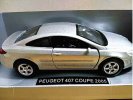 Red / Silver 1:32 NewRay Diecast PEUGEOT 407 COUPE Toy