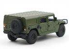 Army Green 1:64 Scale Diecast Dongfeng Mengshi Model