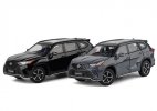 1:32 Scale Kids Black / Gray Diecast Toyota Highlander XSE Toy