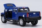 1:25 Blue MaiSto Diecast Hummer H3T Model