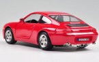 Red 1:24 Scale Bburago Diecast Porsche Carrera 911 Model