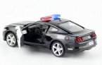 Kids Black Police 1:36 Diecast 2015 Ford Mustang GT Car Toy