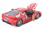 1:24 Scale Red Bburago Diecast Ferrari F430 Fiorano Model