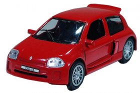 Kids Pull Back Function 1:32 Diecast Renault Clio V6 Toy