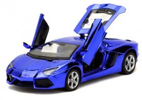 Purple / Blue / Golden Kids 1:32 Diecast Lamborghini Aventador