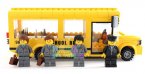 246 Pieces Kids Yellow Building Blocks U.S. School Bus Toy