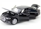 1:32 Scale Kids White / Black / Silver Diecast Audi A8 Car Toy