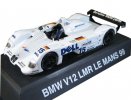 White 1:43 JADI Diecast BMW V12 LMR LE MANS 99 Model