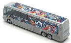 Kids Gray / Blue Matchbox Brand Tour Bus Toy