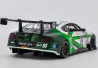 1:24 Bburago NO.88 Diecast Bentley Continental GT3 Model