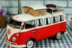 Medium Scale Blue-White / Red-White 1966 VW DELUXE BUS model