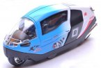 Blue / White / Red / Orange 1:12 Die-Cast Racing Motorcycle Toy