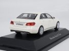 1:43 Scale White / Blue Diecast Mercedes Benz E-Class Model