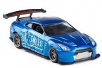 Kids 1:32 Black / Red / Blue Jada Diecast Nissan GT-R R35 Toy