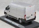 Silver 1:43 Scale Diecast Peugeot Boxer Model