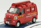 Era Car Red 1:64 Scale H.K. Fire Diecast Suzuki Every Van Model