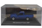 Blue 1:43 IXO Diecast 1983 Chevrolet Chevy 500TM Pickup Model