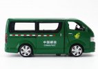 1:32 Scale Green China Post Kids Diecast Toyota Hiace Toy