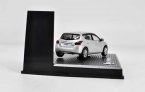 1:43 Scale Silver Diecast Nissan Tiida Model