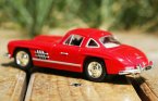 1:36 White / Red / Black Diecast Mercedes-Benz 300SL Toy