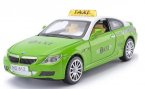 1:32 Kids Yellow/ Orange / Green Diecast BMW M6 Taxi Toy