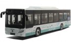 White 1:36 Scale Diecast FOTON Bus Model