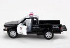 White-Black 1:36 Scale Police Diecast Dodge RAM Pickup Truck Toy