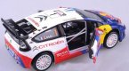 1:32 Scale Bburago NO.1 Diecast 2009 Citroen C4 WRC Model