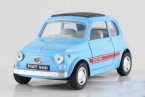 1:36 Red / Blue / Sky Blue / Black Kids Diecast FIAT 500 Toy